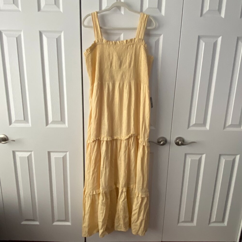 Express Dress Yellow NWT Never worn